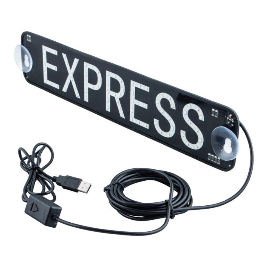 特急 エクスプレス LEDアクリルプレート トラック ワンマン アンドン 内装 ジェットイノウエ EXPRESS LEDプレート 7色カラー＆グラデーション