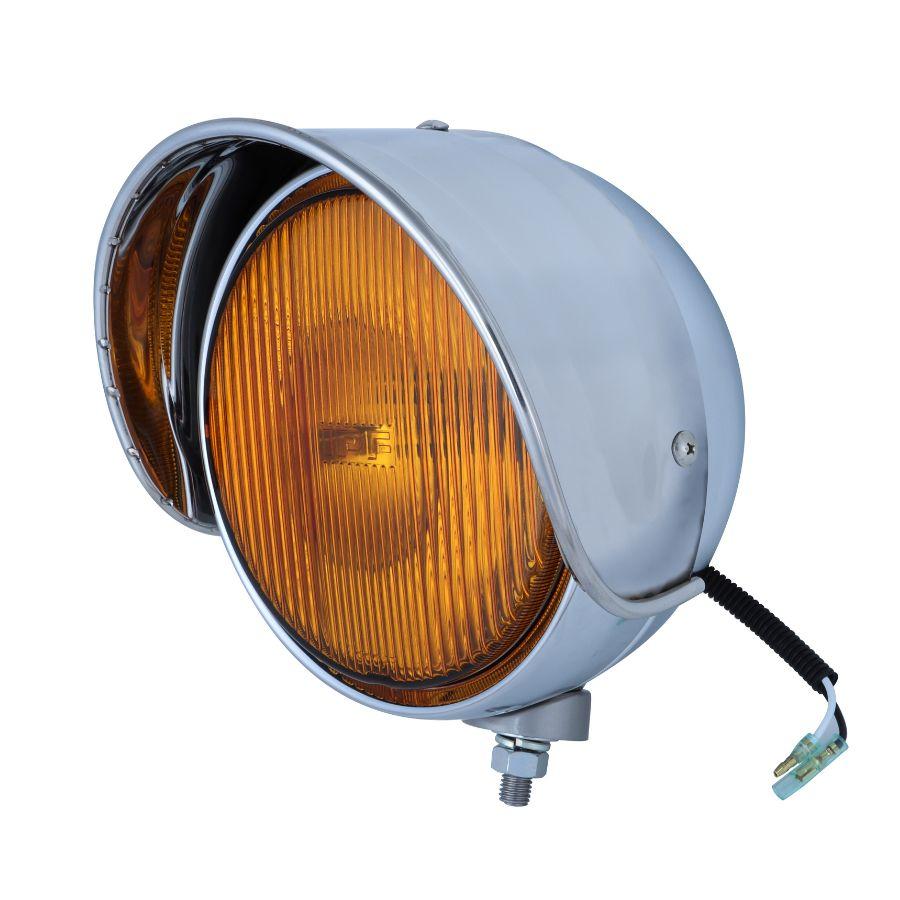 ジェットイノウエ IPFフォグランプ用バイザー 鏡面 ステンレス