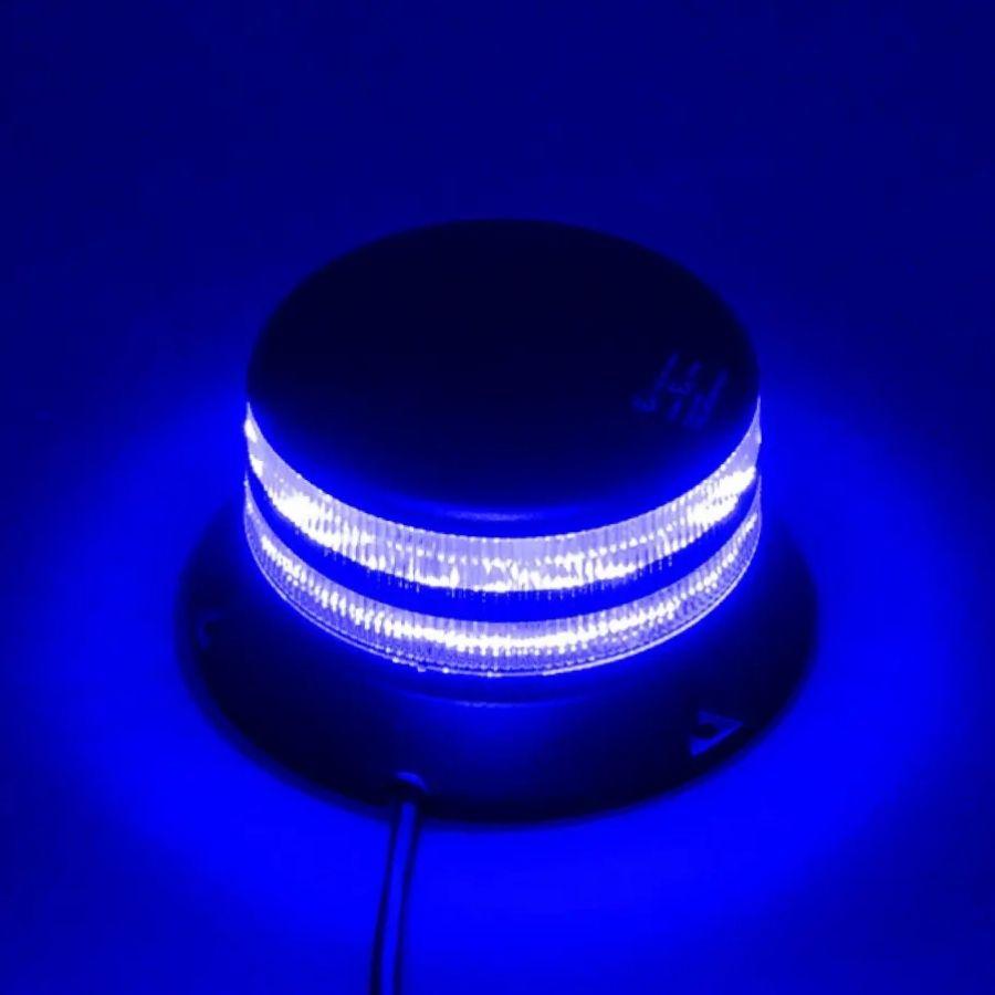 トラック用LED ジェットイノウエ LEDフラッシュライト 2段タイプ ブルー 24V/12V共用