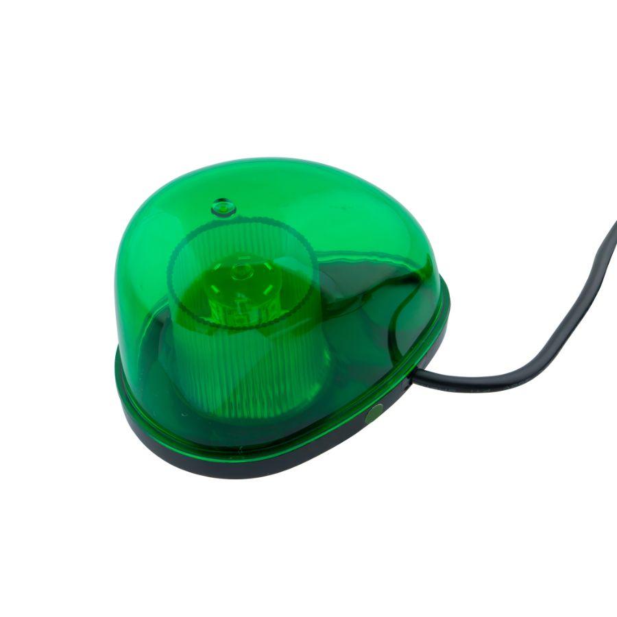 未使用＊回転灯2個セット ジェットイノウエ LEDミニ回転灯 グリーン マグネットタイプ 24V 12V