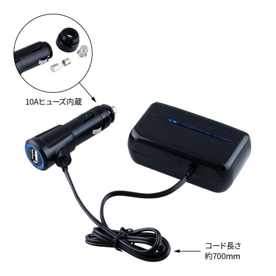 専用 Eと? ジェットイノウエ コンパクトソケット 2連シガー電源＆USBポート付き