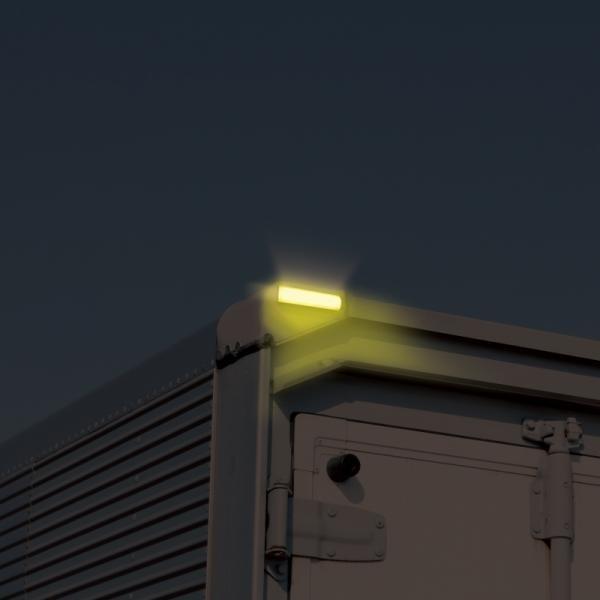 新品未使用ヤック閃光車高灯マーカーCE-425 イエロー10個　端子取り付け済み ce-425.jpg