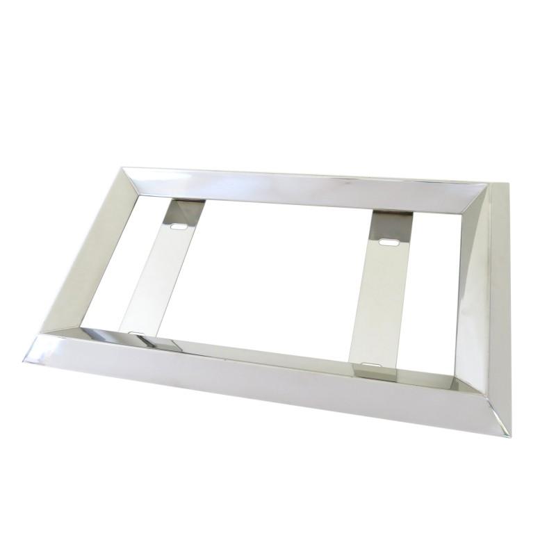 トラック用品 ジェットイノウエ 38角おこしナンバープレート枠 大型 ステンレス製 トラック用品ルート2 ヤフー店 通販 Yahoo ショッピング