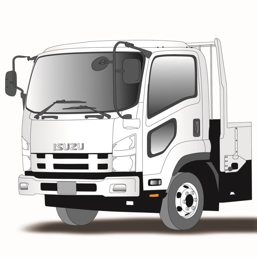 07フォワード　フェンダー　メッキ　左右 ジェットイノウエ メッキ フロントフェンダー いすゞ 07フォワード