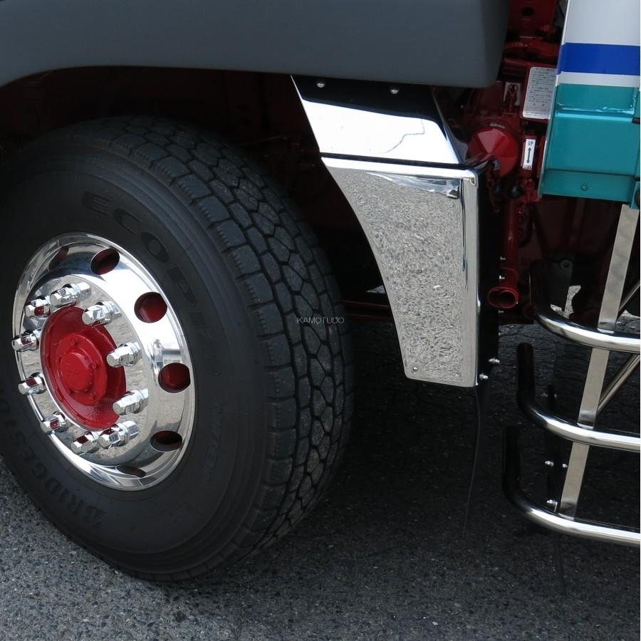 春夏新色 トラック用品 ジェットイノウエ マッドガードカバー 三菱ふそうスーパーグレート用 再再販 Kuljic Com