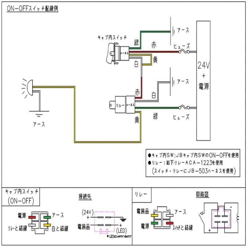 日本ボデーパーツ工業 純正タイプスイッチ いすゞ・UD用(大型、中型