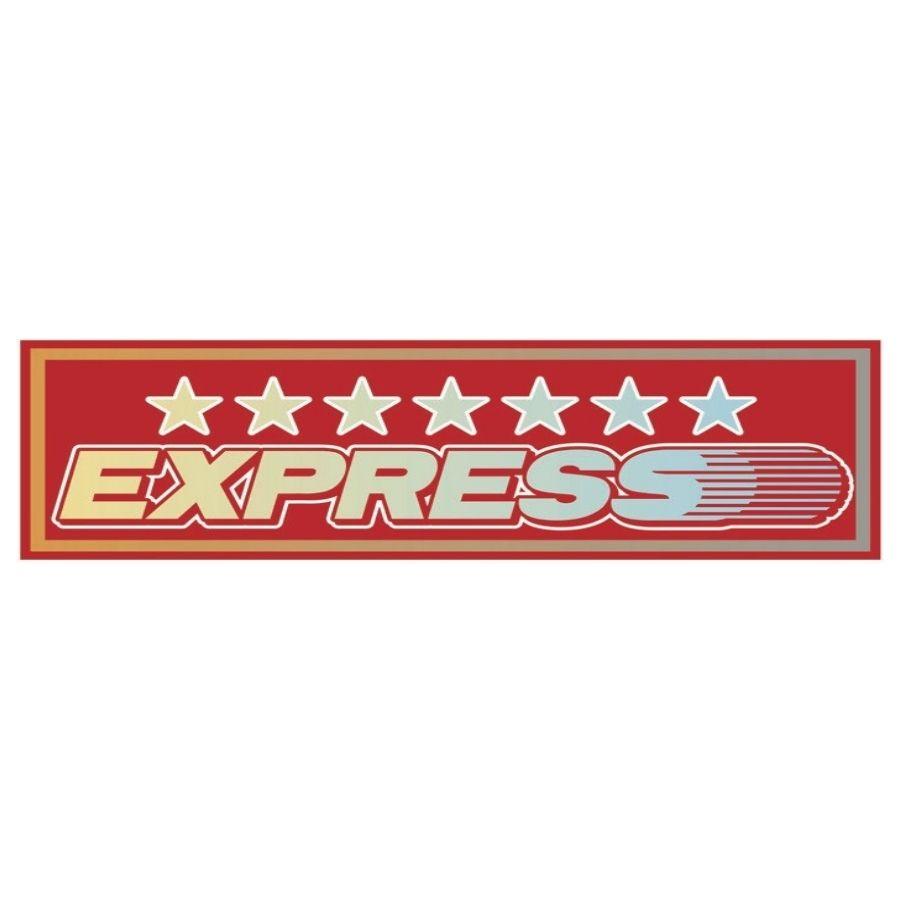 【Biss】トラック用　飾り板　まとめ買いページ ジェットイノウエ アクリルプレート レインボー EXPRESS 420×135mm JET
