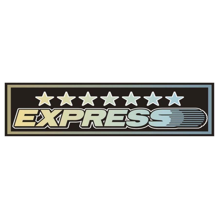 ジェットイノウエ アクリルプレート レインボー EXPRESS 420×135mm JET
