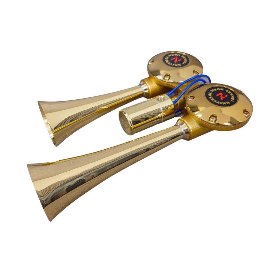 バトルメガヤンキーホーン 真鍮 ニッケン BC428 トラック用品 エアー