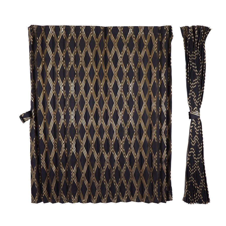 トラック 雅 センターカーテン 標準ルーフ 歌舞伎 2枚組 プリーツ仕様