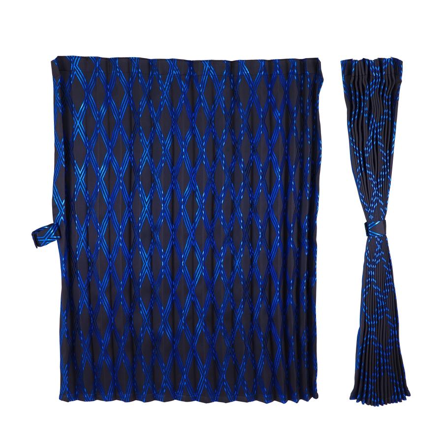 トラック 雅 センターカーテン ハイルーフ 歌舞伎 2枚組 プリーツ仕様