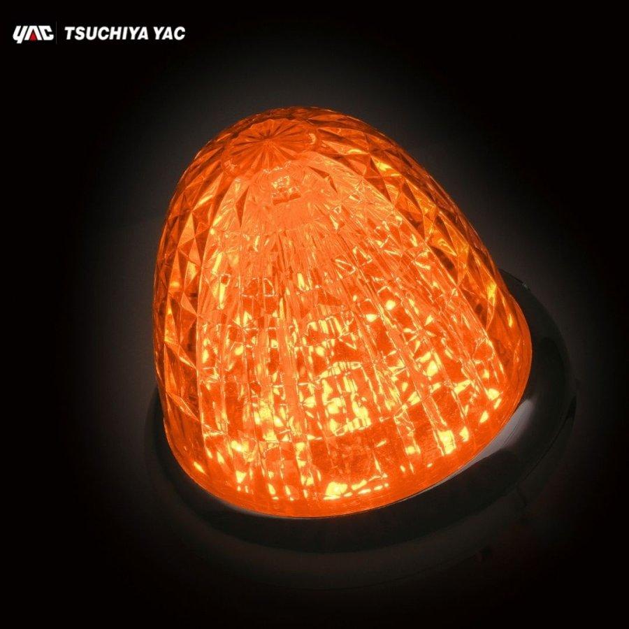 槌屋ヤック 牙龍LEDマーカーランプ 硝子レンズ仕様 12V24V共用