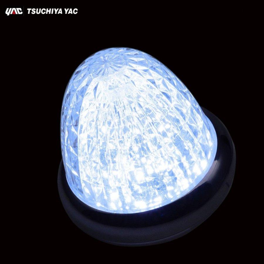 槌屋ヤック 牙龍LEDマーカーランプ 硝子レンズ仕様 12V24V共用