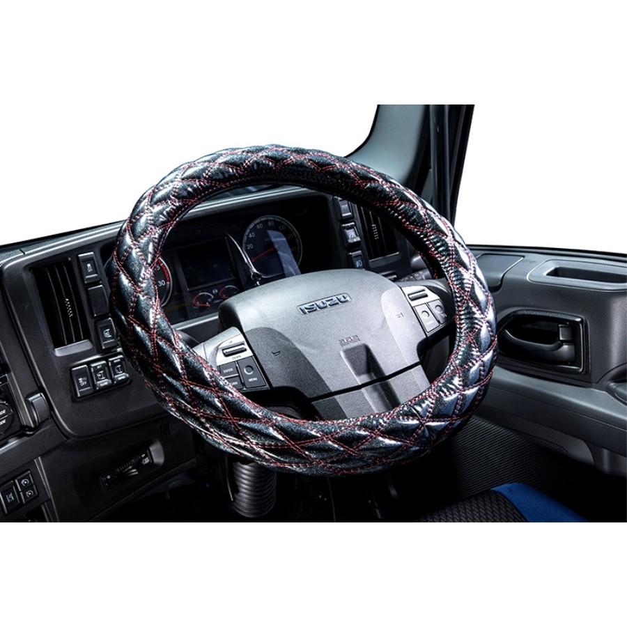 トラック用品 スターブレイクキルトハンドルカバー シルバーラメ ステッチ赤 Hc Sb Re トラック用品ルート2 ヤフー店 通販 Yahoo ショッピング