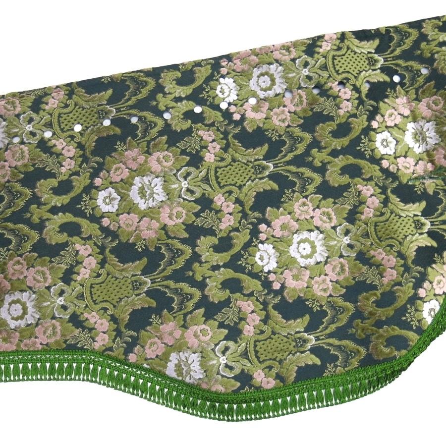トラックストップ ターン ダッシュボードマット 金華山 花かご 4t