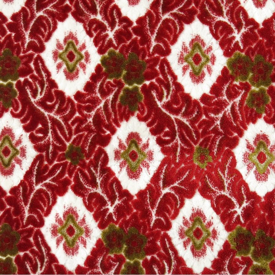 トラックストップ ターン 極太ハンドルカバー 金華山 大花束 レッド