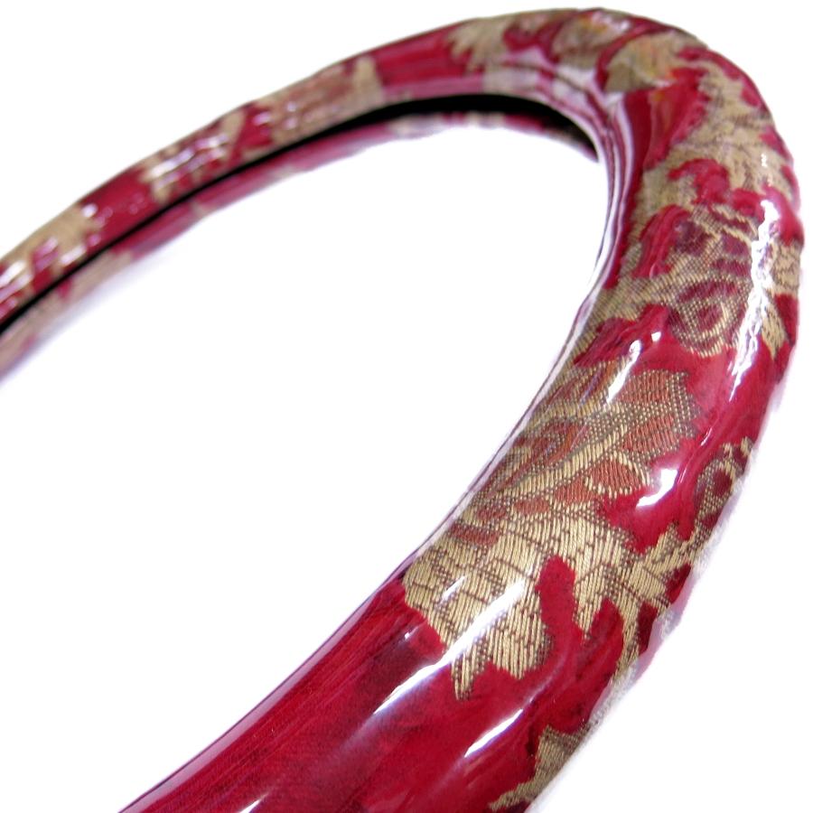 トラックストップ ターン 金華山 極太ハンドルカバー コスモス レッド