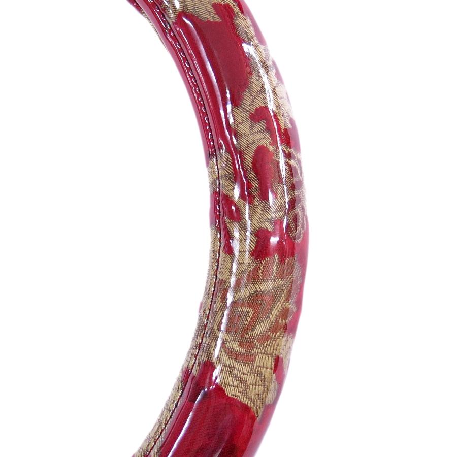 トラックストップ ターン 極太ハンドルカバー 金華山 オスカー レッド