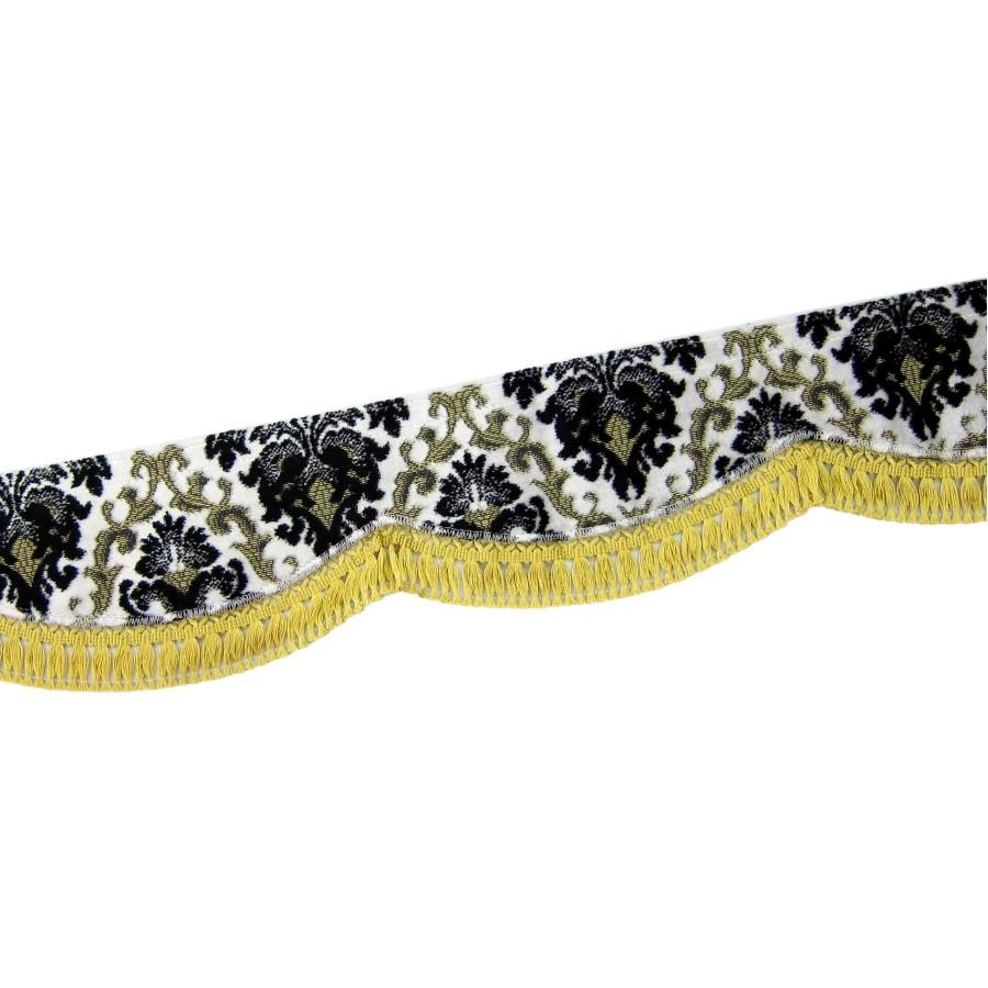 トラックストップ ターン フロントフリルカーテン 金華山 王朝 L 2.2m