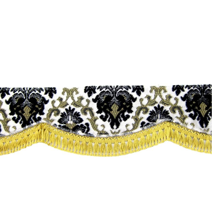 トラックストップ ターン フロントフリルカーテン 金華山 王朝 L 2.2m