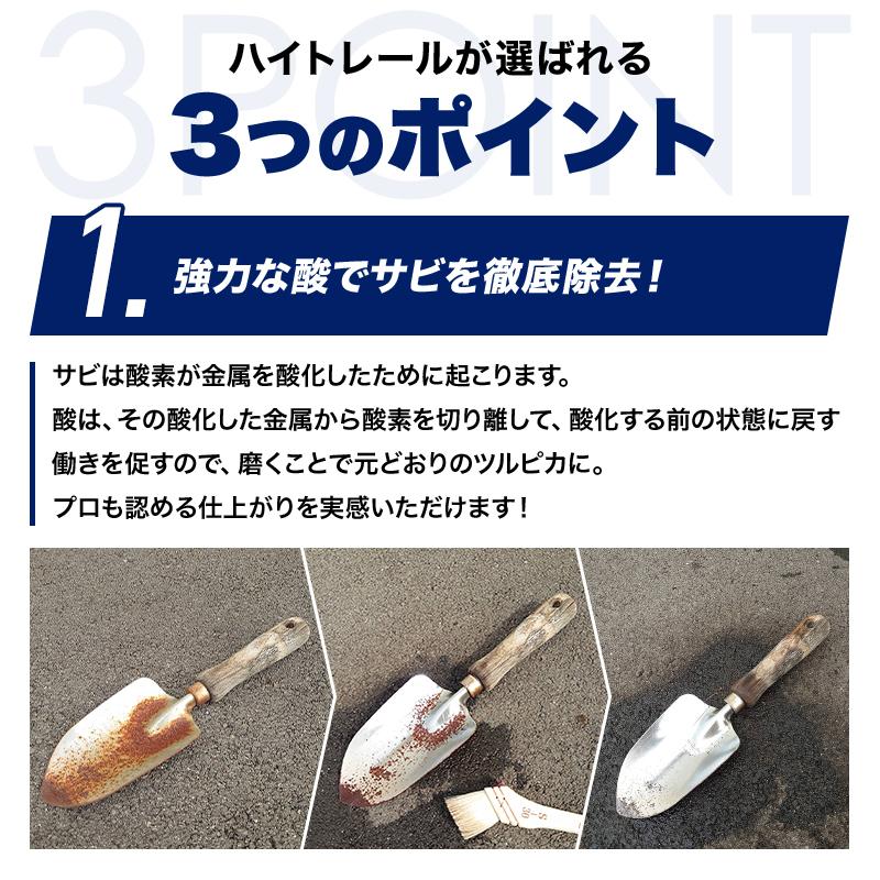 送料無料 アルミホイール洗浄に 4本セット PR-11ハイトレール2L×4本