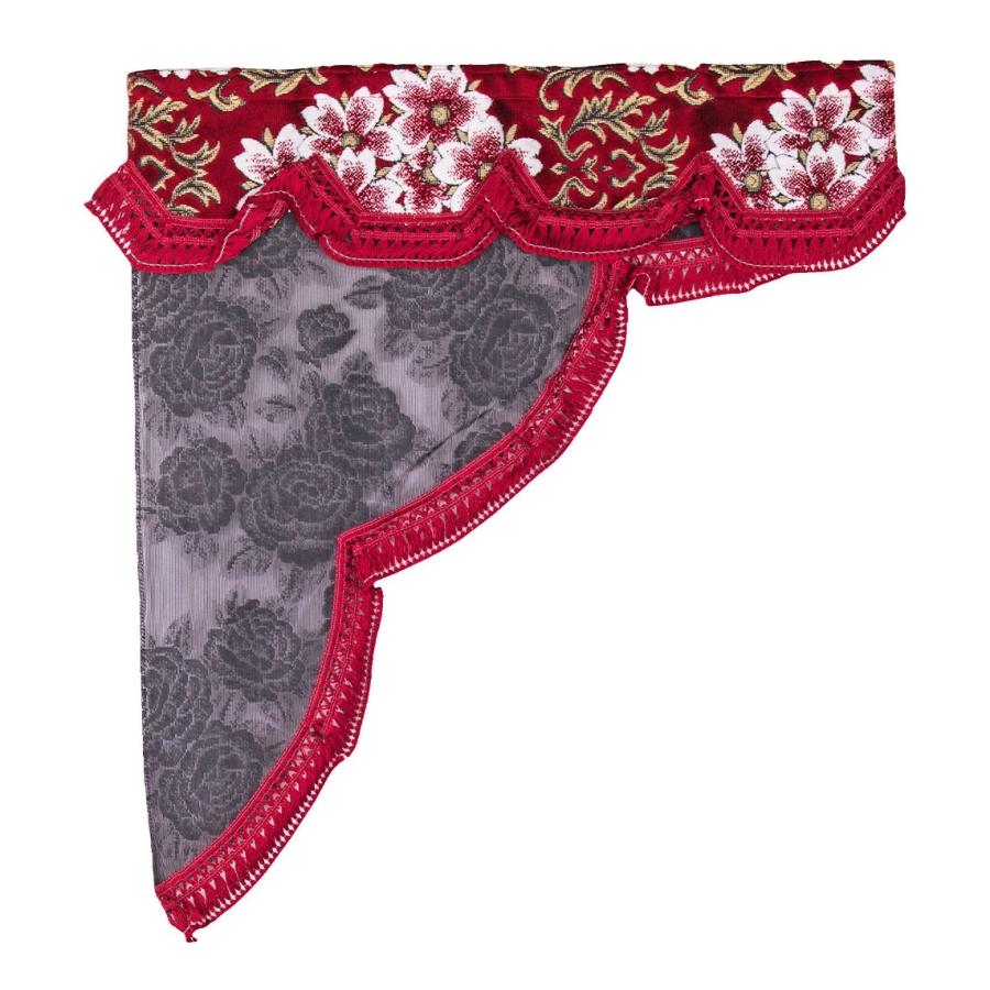 トラック 雅 サイドカーテン 金華山 みやび桜 三角型ロイヤルレース