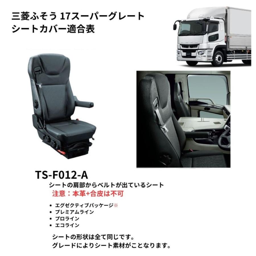 トラックストップ ターン 車種別シートカバー 金華山 コスモス 運転席
