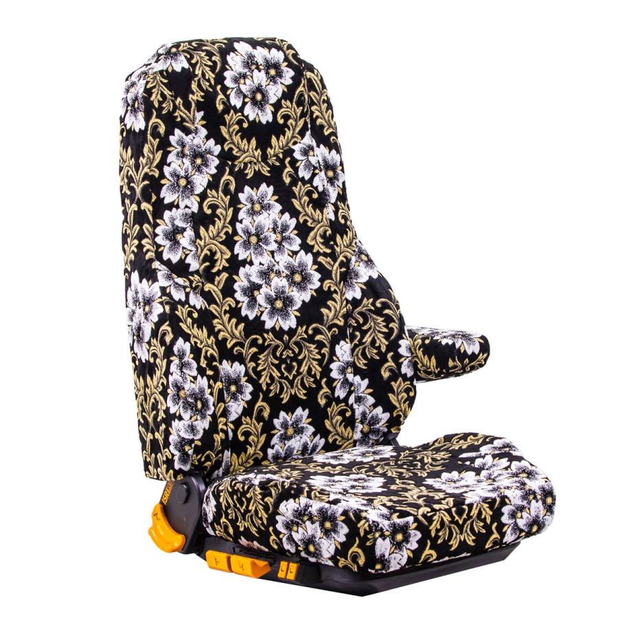 金華山　雅桜 楽天市場】金華山生地 みやび桜 ブラック m単位切売り(のり無