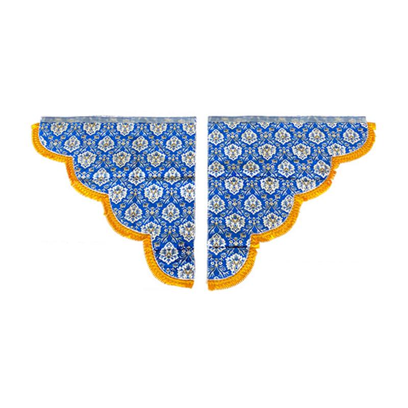 トラックストップ ターン サイドカーテン 金華山 新格子 三角型サイド