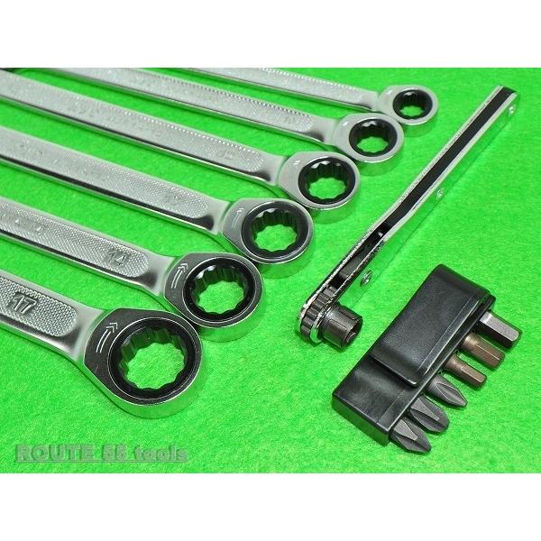 KTC MSR1A ラチェットコンビレンチ＋携帯工具TMDB8 セット KTC MSR1A ラチェットコンビネーションレンチ＋携帯工具 TMDB8 セット