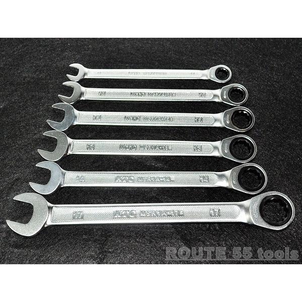 KTC MSR1A ラチェットコンビネーションレンチ 6本セット : R55WORKS