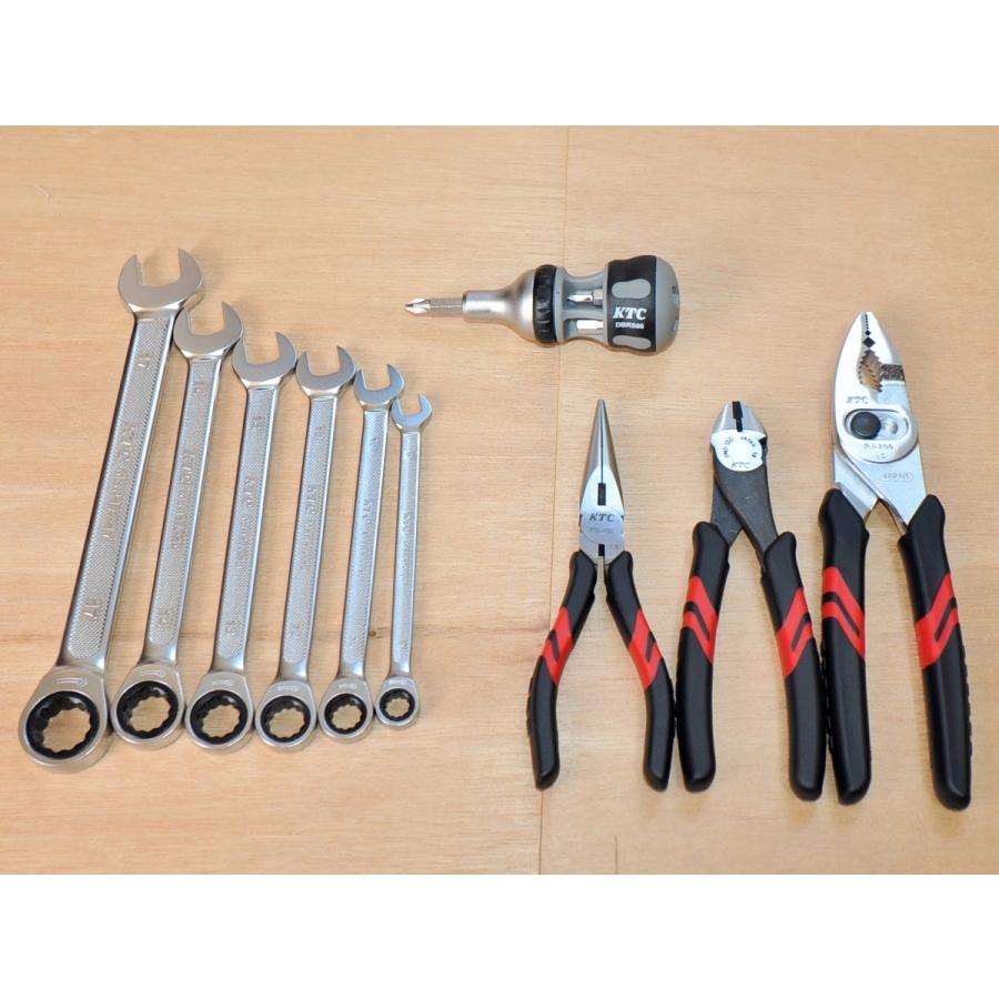 KTC ラチェットコンビ MSR1A ドライバー DBRS06 握り物 セット : k  