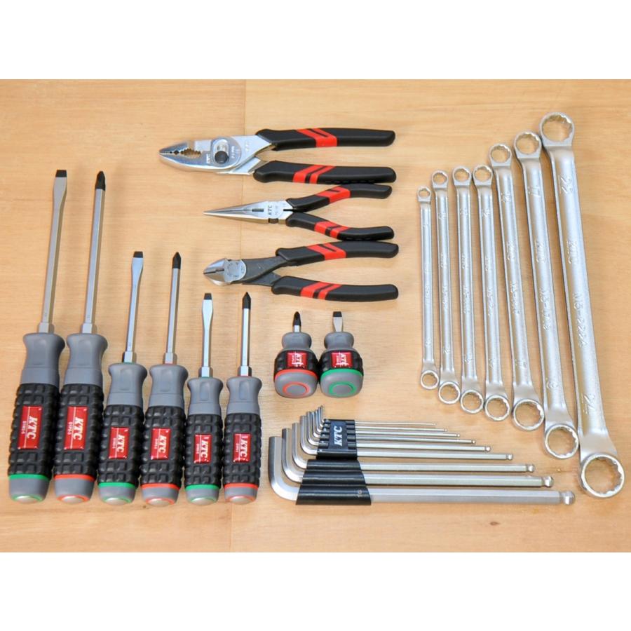 KTC 工具セット 4種類 メガネ・ドライバー・握り物・六角レンチ KTC 工具セット 4種類 メガネ・ドライバー・握り物・六角レンチ