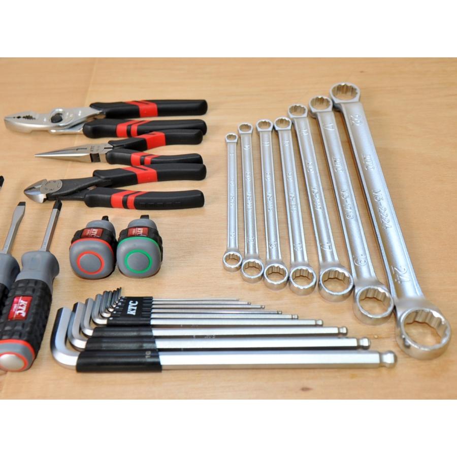 KTC 工具セット 4種類 メガネ・ドライバー・握り物・六角レンチ KTC 工具セット 4種類 メガネ・ドライバー・握り物・六角レンチ