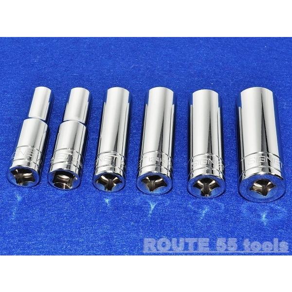 SIGNET シグネット 9.5sq ディープソケット 6個セット : R55WORKS