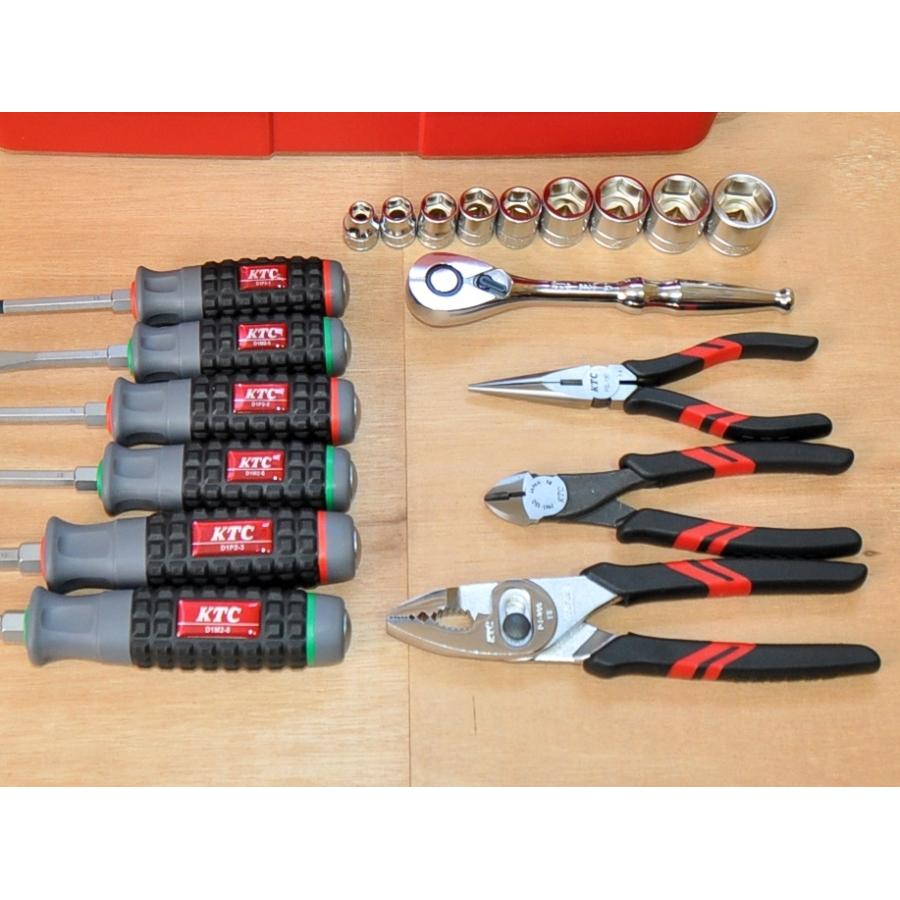 KTC 工具オリジナルツールセット プラハードケースEKP-5付 全5 KTC 工具オリジナルツールセット プラハードケースEKP-5付 全5