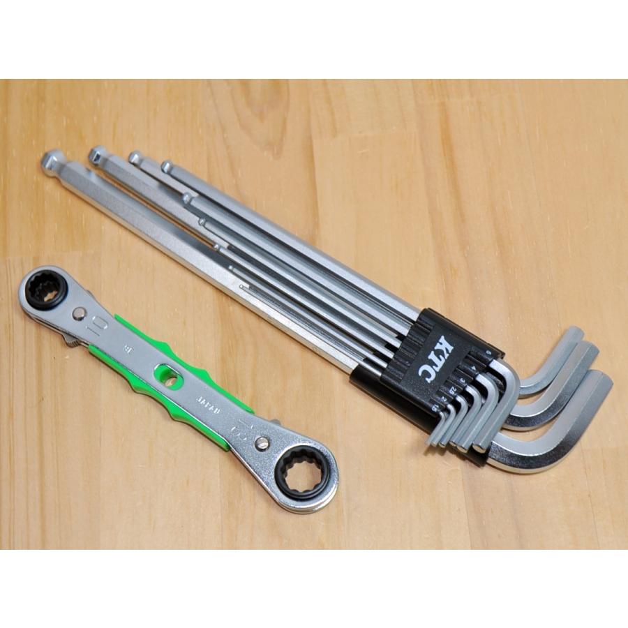 KTC 4サイズ板ラチェットレンチMR-0813+六角レンチHL259SP KTC 4サイズ板ラチェットレンチMR-0813+六角レンチHL259SP