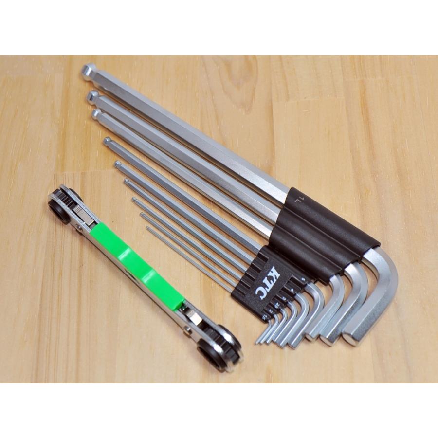 KTC 4サイズ板ラチェットレンチMR-0813+六角レンチHL259SP KTC 4サイズ板ラチェットレンチMR-0813+六角レンチHL259SP