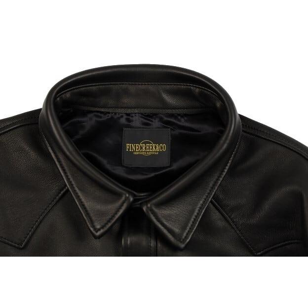 FINE CREEK & CO(ファインクリークアンドコー)〜"Hank" Leather Shirts〜の画像