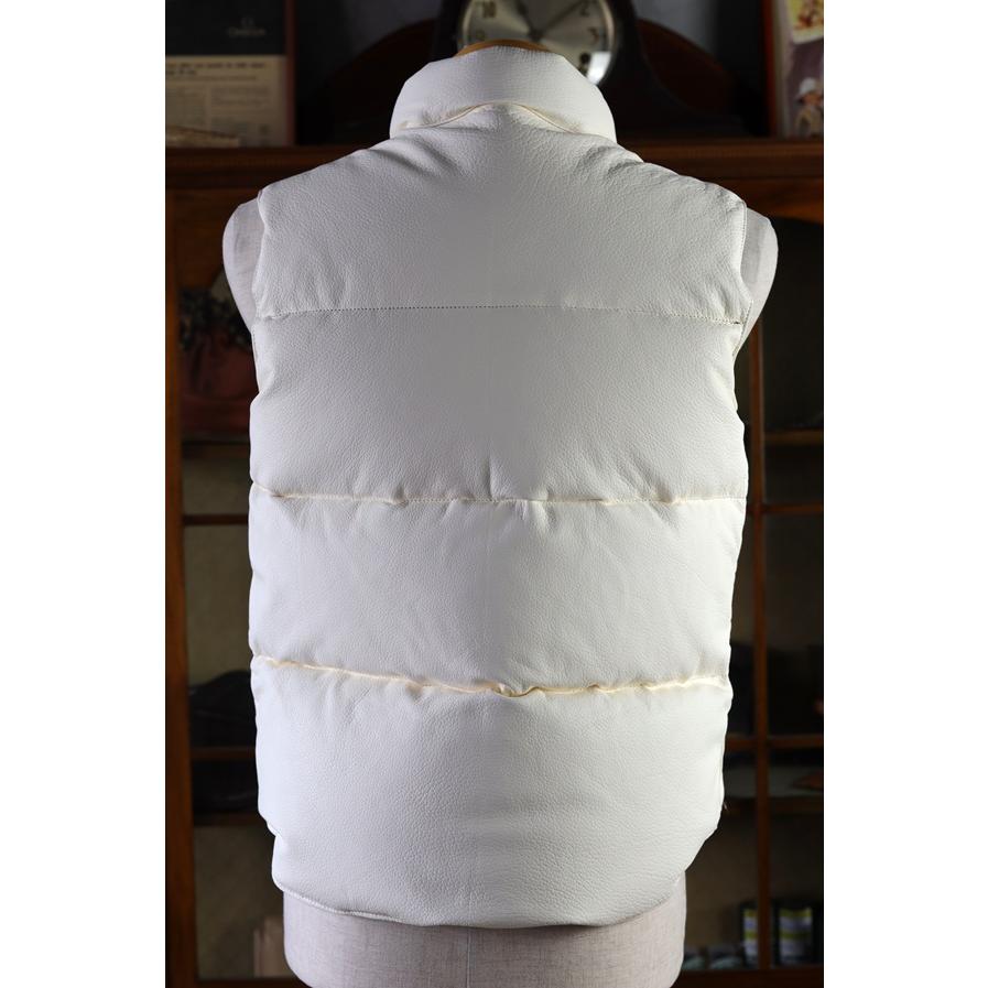 FINE CREEK & CO(ファインクリークアンドコー)〜Law Deerskin Vest White〜の画像