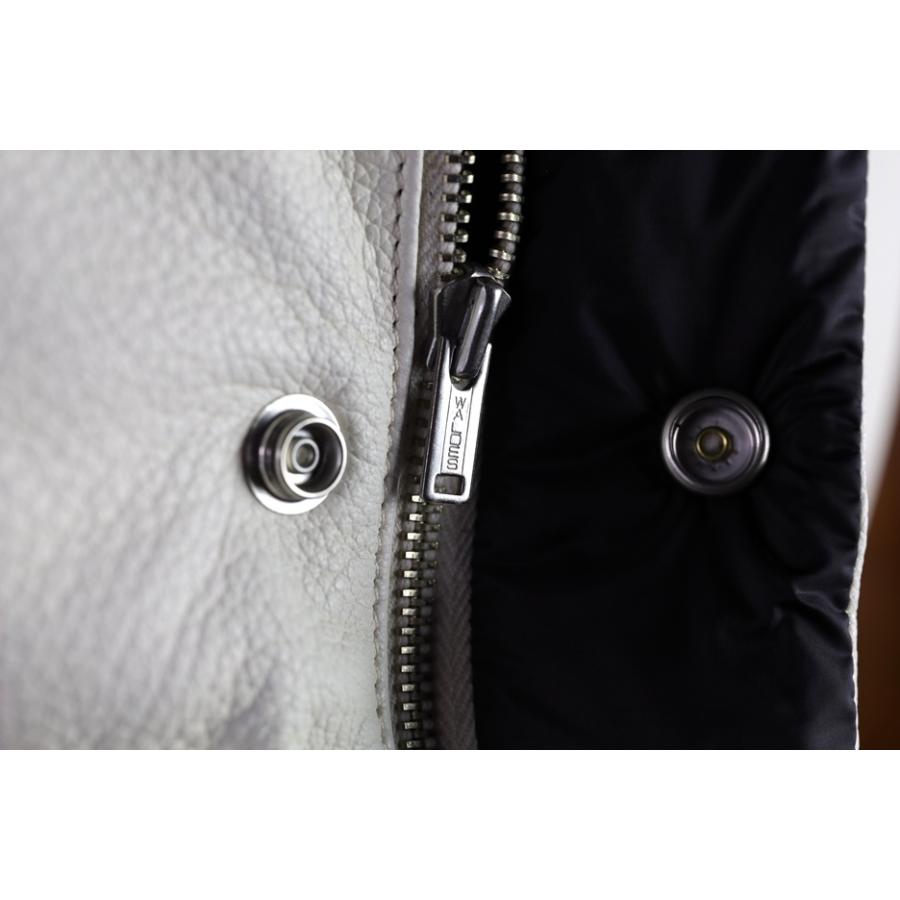 FINE CREEK & CO(ファインクリークアンドコー)〜Law Deerskin Vest White〜の画像