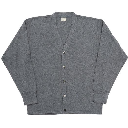 WORKERS(ワーカーズ)〜FC High Gauge Knit, Cardigan GRAY〜