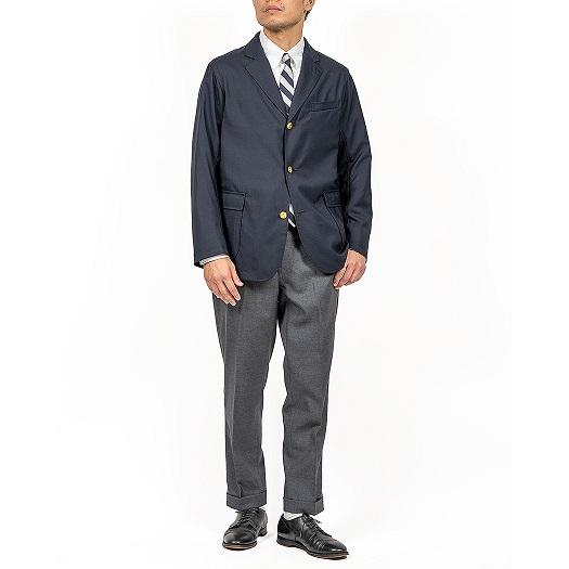 WORKERS(ワーカーズ)〜IVY BLAZER Wool Tropical, Navy〜｜route66amboy｜12