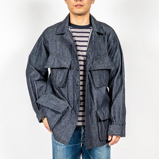 WORKERS(ワーカーズ)〜Fatigue Jacket 7.5 oz Indigo Denim〜の画像