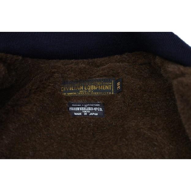 FREEWHEELERS(フリーホイーラーズ)〜"KNUCKLE BONES" on"AAF 90thBG 400thBSQ" CIVILIAN DECK JACKET〜の画像