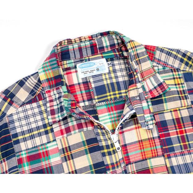 WORKERS(ワーカーズ)〜Swing Top, Patchwork Madras〜 : Amboy - 通販