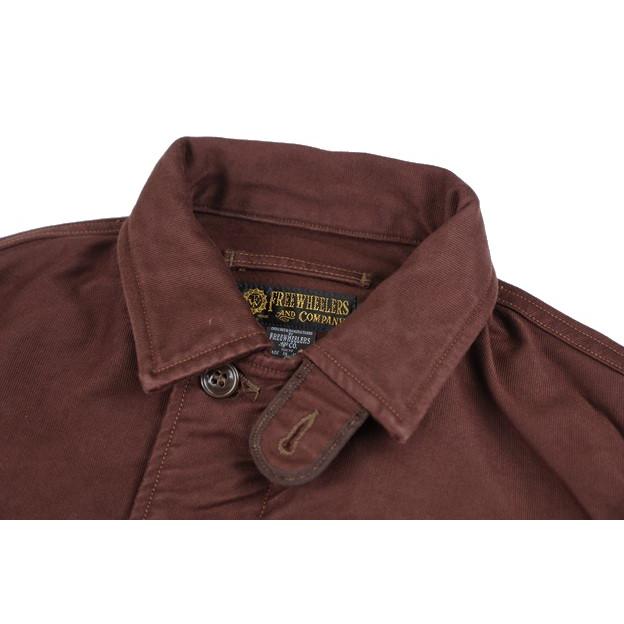 FREEWHEELERS(フリーホイーラーズ)〜DECK WORKER JACKET DARK RED