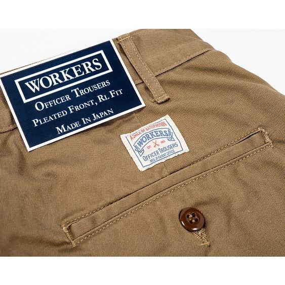 WORKERS(ワーカーズ)〜Officer Trousers RL Fit, USMC Khaki〜｜route66amboy｜07