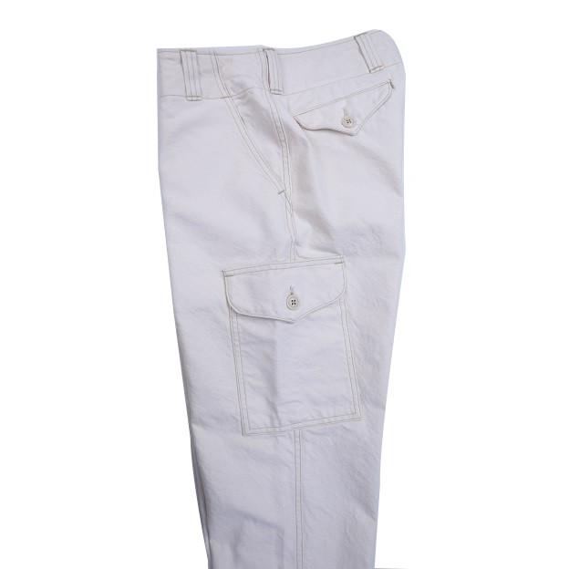 FREEWHEELERS アビエーターズトラウザーズ　ホワイト　サマー　パンツ FREEWHEELERS アビエーターズトラウザーズ ホワイト サマー パンツ