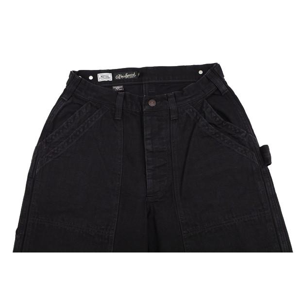 FREEWHEELERS(フリーホイーラーズ)〜"CHOPPER BUILDER" WORK TROUSERS BLACK〜の画像